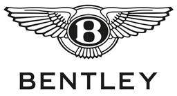 The black and white logo for Bentley